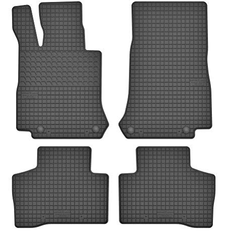 edecor Gummifussmatten Automatten Gummimatten Gummi Fussmatten Satz Set für Mercedes GLC C253 ab Bj.