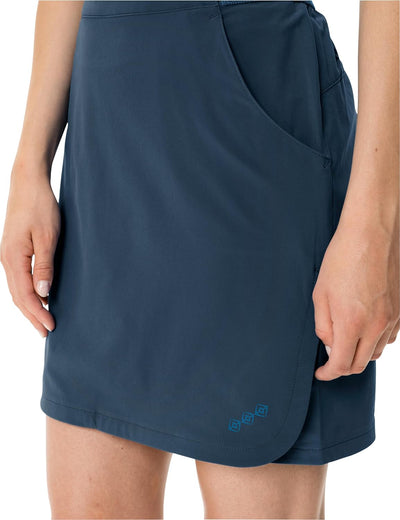 VAUDE Damen Women's Skomer Skort Iv Kleid-Rock 34 Dark Sea, 34 Dark Sea