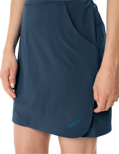 VAUDE Damen Women's Skomer Skort Iv Kleid-Rock 44 Dark Sea, 44 Dark Sea