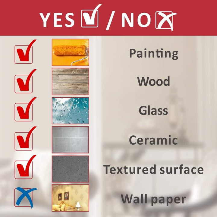 Mintime Mute DIY rahmenlose grosse Wanduhr arabische Ziffern 3D Spiegel Aufkleber Home Office Dekora