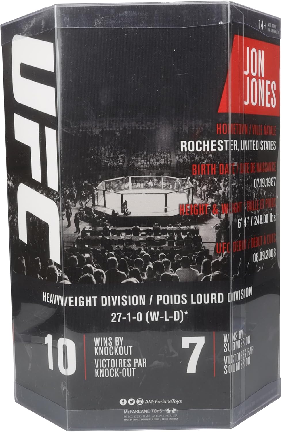 McFarlane Jon Jones UFC 17,8 cm Posed Figure SportsPicks