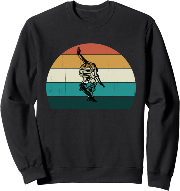 Skateboarder - Vintage Stakeboard Skater / Sk8 Geschenk Sweatshirt