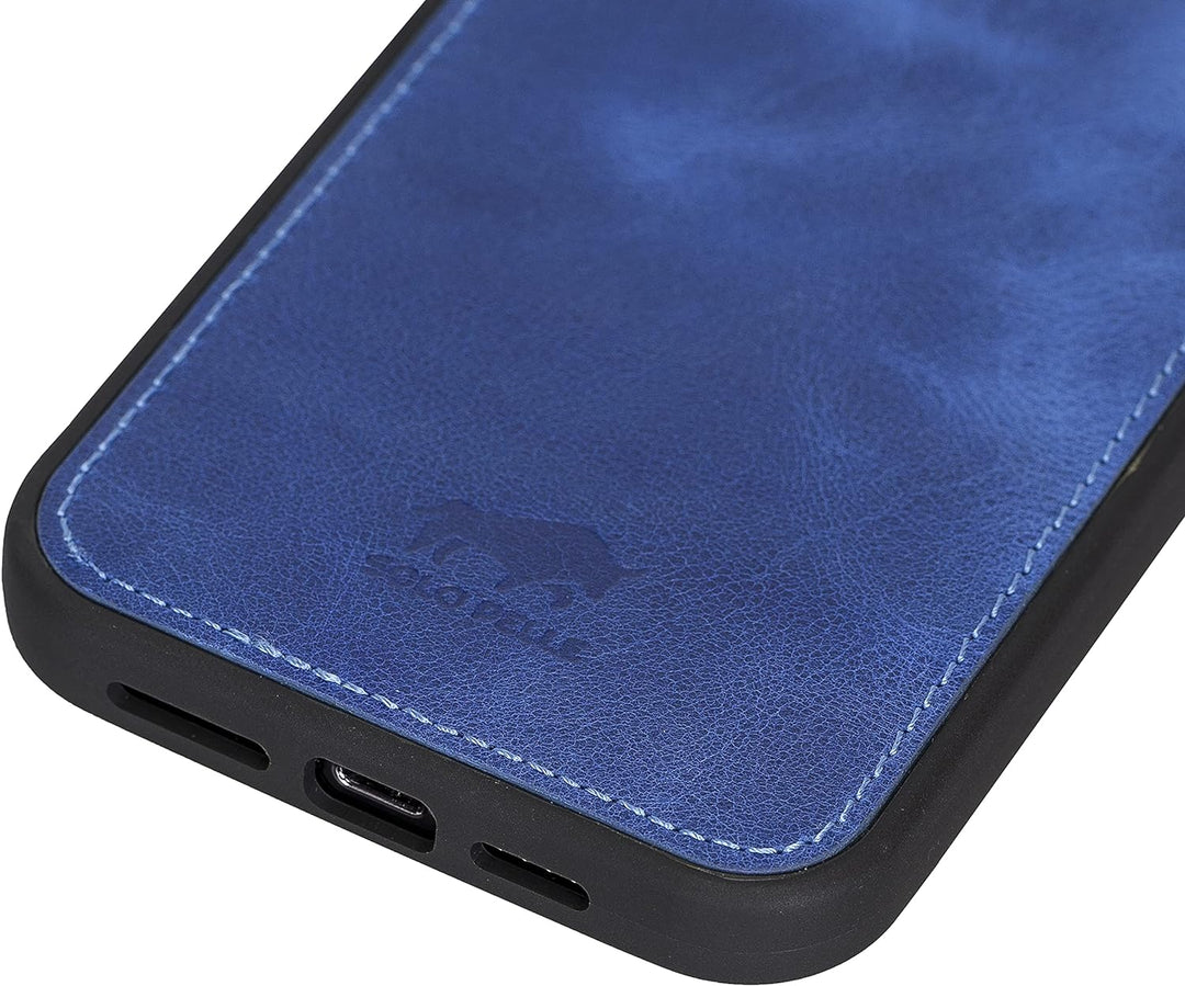 Solo Pelle Lederhülle für das iPhone 13 Pro Max in 6.7 Zoll Stanford Case Leder Hülle Ledertasche Ba