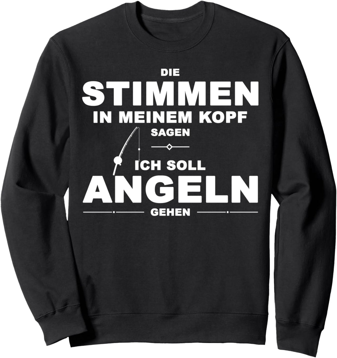 Angel Tshirt für Angler Geschenk für Fischer Geschenkidee Sweatshirt