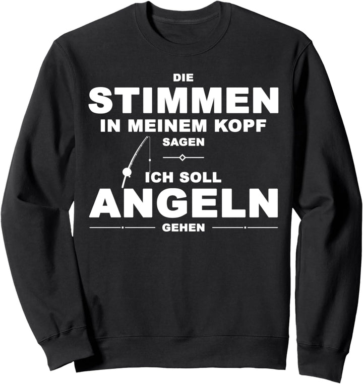 Angel Tshirt für Angler Geschenk für Fischer Geschenkidee Sweatshirt