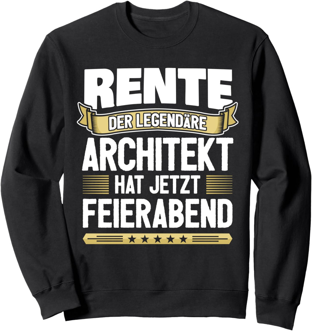 Rentner Architekt Sweatshirt