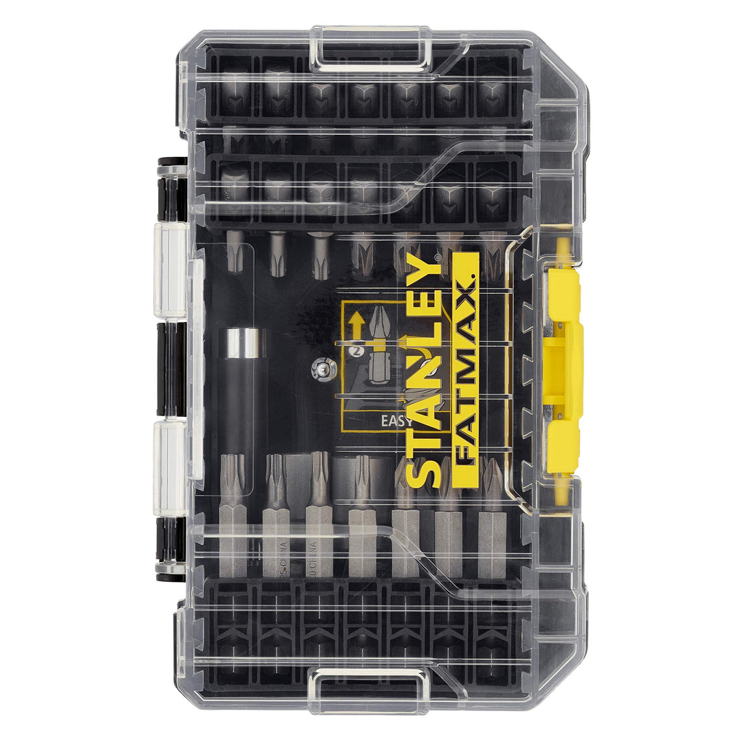 Stanley FatMax 40-tlg. Standard Bit-Set STA88560 (bestehend aus Phillips, HEX, Pozidriv und Torx Bit