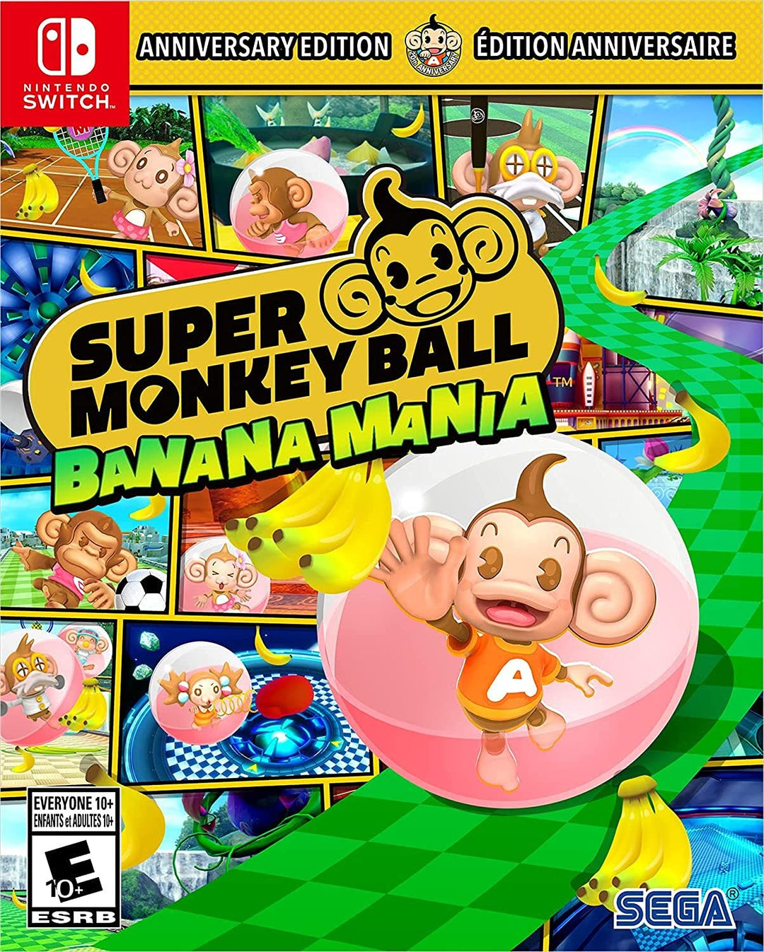 Super Monkey Ball Banana Mania ANNIVERSARY LAUNCH EDITION for Nintendo Switch