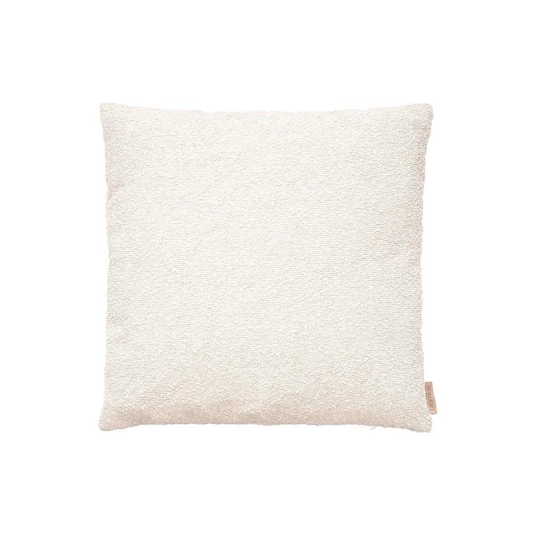 Blomus Kissenbezug Boucle, Kissenhülle für Kopf- oder Sofakissen, Moonbeam, 50 x 50 cm, 66586 Moonbe