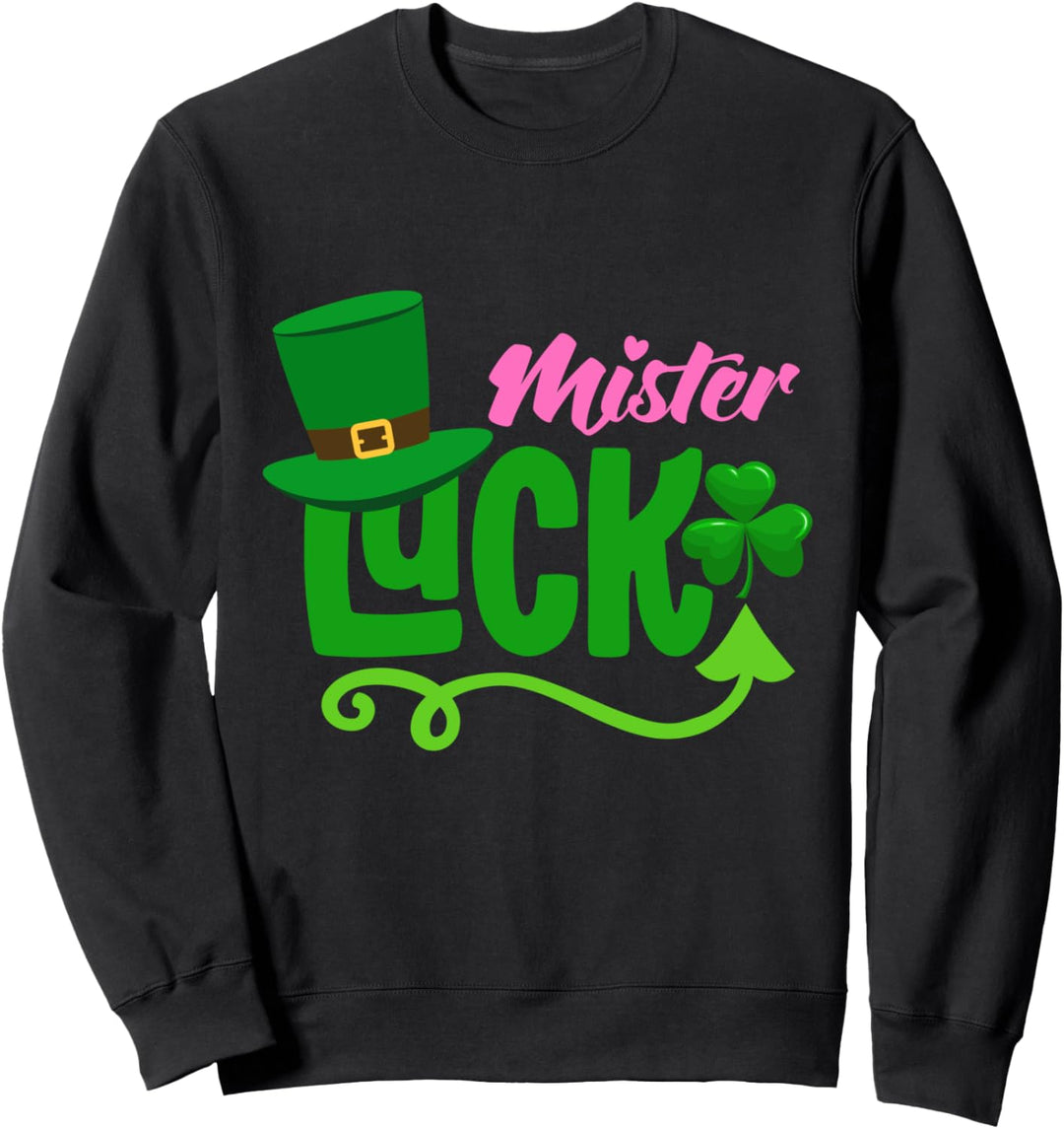 Mister Luck, Cool Lucky Man New Look Outfit Grafikstil Sweatshirt