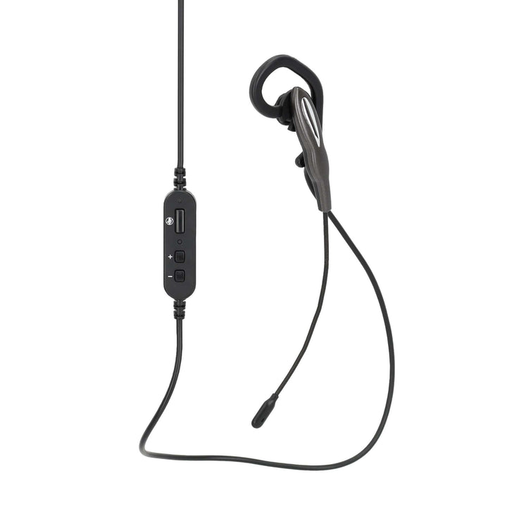 Nedis PC-Headset - Im Ohr - Mono - USB Type-A/USB Type-C - Klappbarer Mikrofon - Schwarz