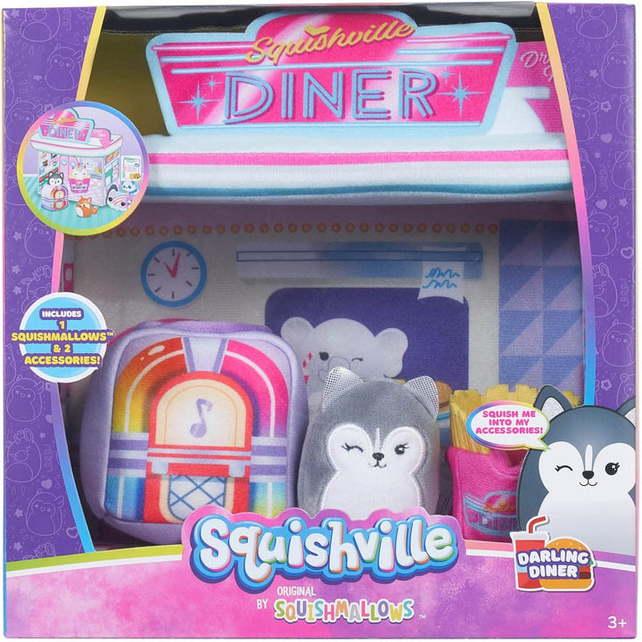 Squishville by Squishmallows SQM0323 Plüsch, Black