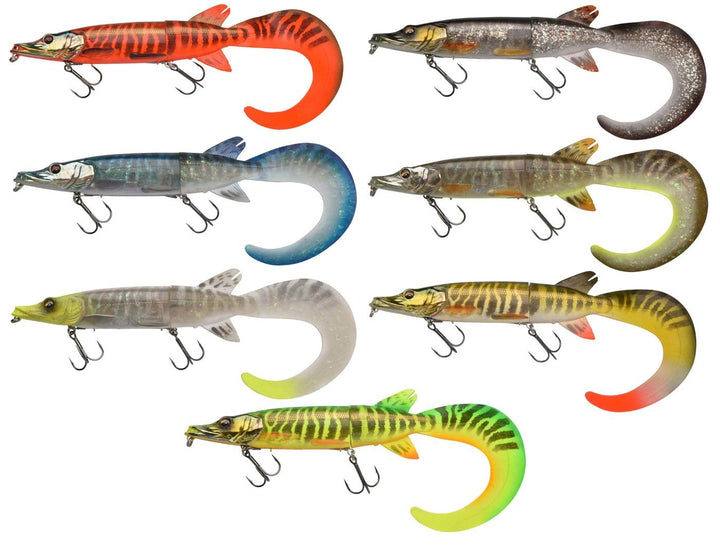 Savage Gear 3D Hybrid Pike 17cm 47g Blue Pike Gummifisch 47 Pike, 47 Pike