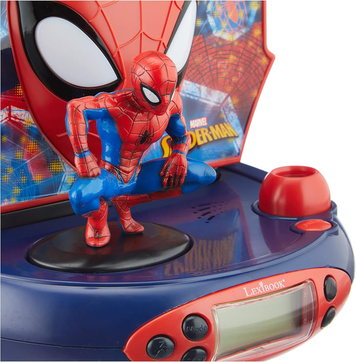 Spider-Man Radiowecker mit Projektion RP500SP, Spider-Man