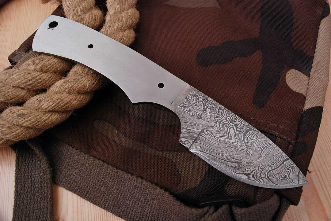 Damast Klinge Handgeschmiedete Damast Rohling Damascus blank blade 968EA