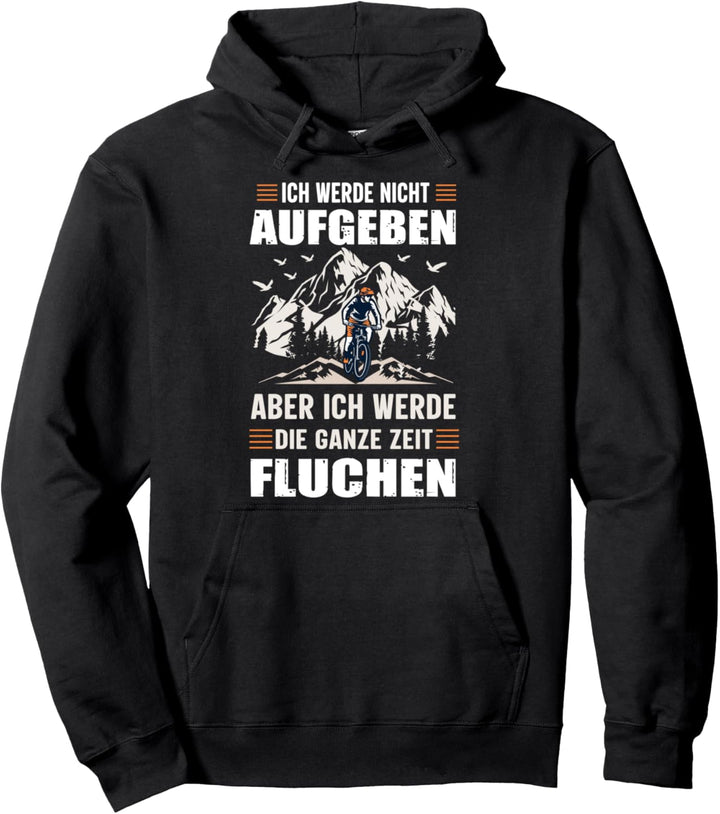 Fahrrad Geschenk Mountainbike Crossbike Offroad Downhill Pullover Hoodie