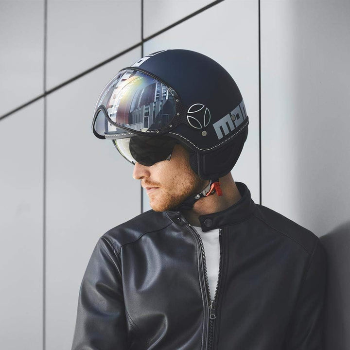 MOMODESIGN Casco Momo Design Uomo fgtr evo 1001003038 blu opaco, M