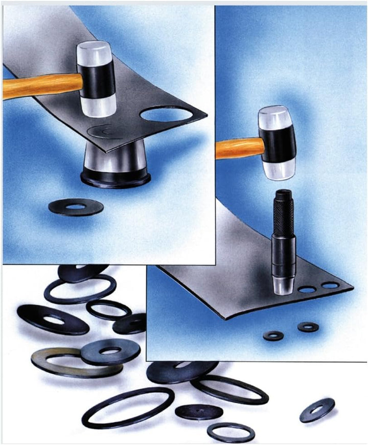Peddinghaus Handwerkzeuge Locheisensatz 3-30 mm 16-teilig, 8004309001 Durchmesser 3-30mm, Durchmesse
