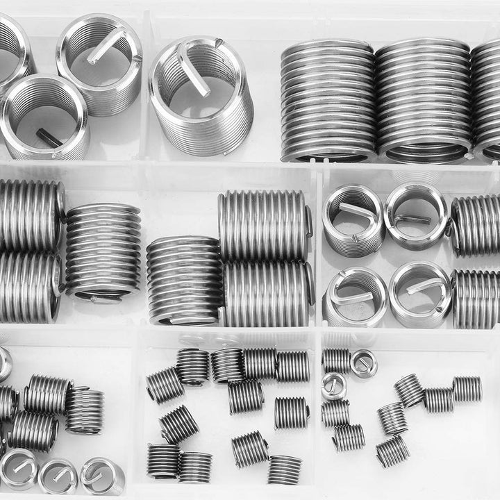 M5 M6 M8 M10 M12 M14 M16 304 Gewindeeinsätze Edelstahl Reparatureinsatz mit Gewinde Sortiment Spiral
