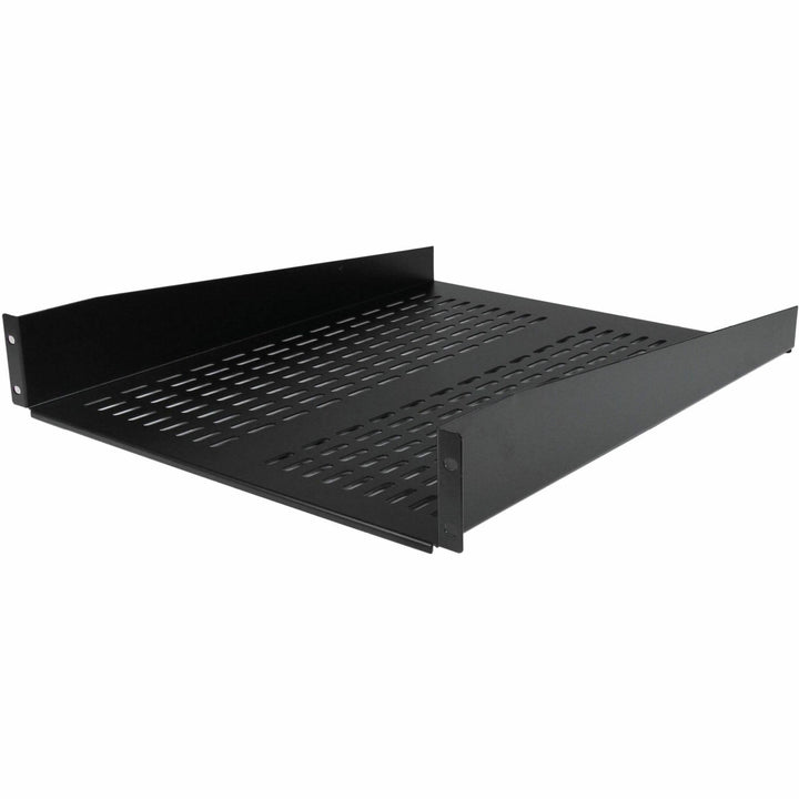 StarTech.com 2HE Rack Fachboden - Universelles perforiertes Fachboden/Kragarmfachboden für 19 Zoll N