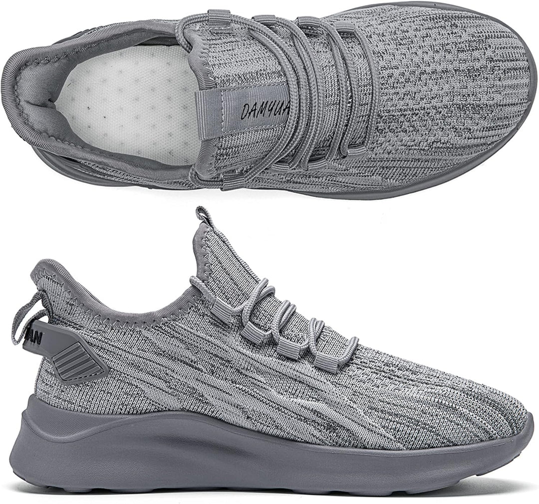 Herren Sportschuhe Laufschuhe Turnschuhe Schuhe Strassenlaufschuhe Tennisschuhe Sneaker 41 EU Grau,