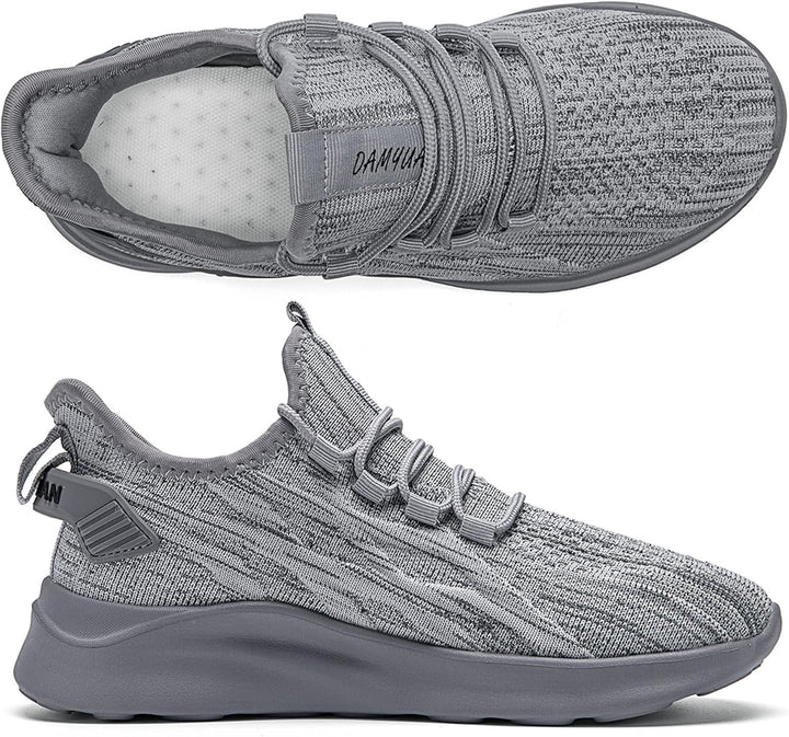 Herren Sportschuhe Laufschuhe Turnschuhe Schuhe Strassenlaufschuhe Tennisschuhe Sneaker 41 EU Grau,