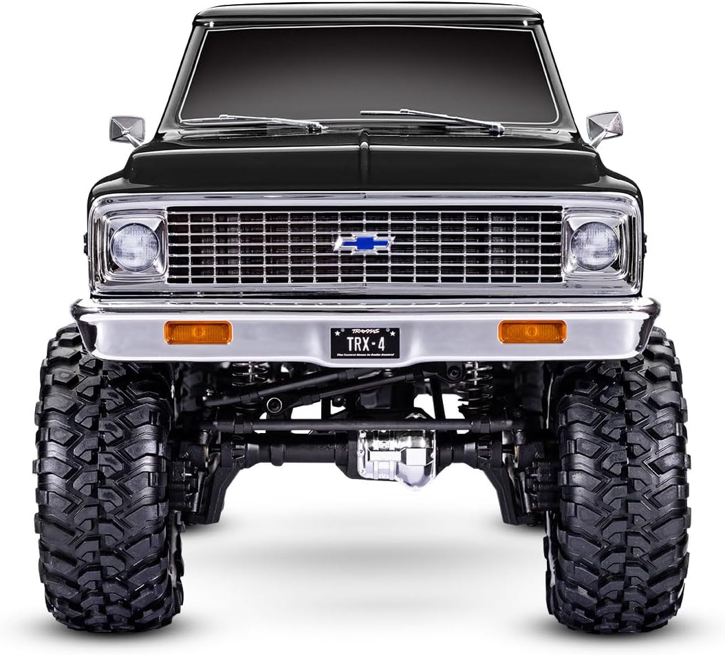 Traxxas TRX-4 Chevrolet Blazer 1972 High Trail schwarz ohne Akku NI Ladegerät 92086-4-BLK