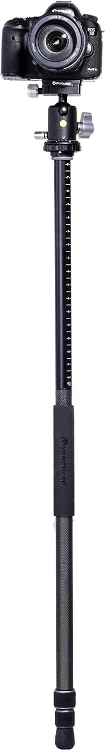 Vanguard VEO 3+ 263CB - Stativ mit umklappbarer Mittelsäule und Kugelkopf Carbon Kugel, Carbon Kugel
