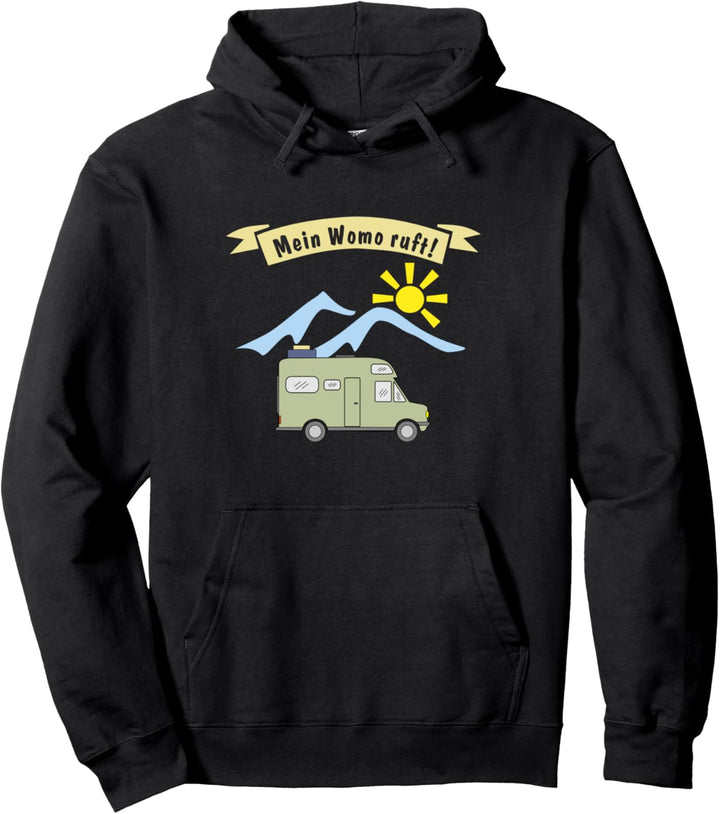 Wohnmobil Camping Therapie lustiger Spruch – Mein Womo ruft Pullover Hoodie