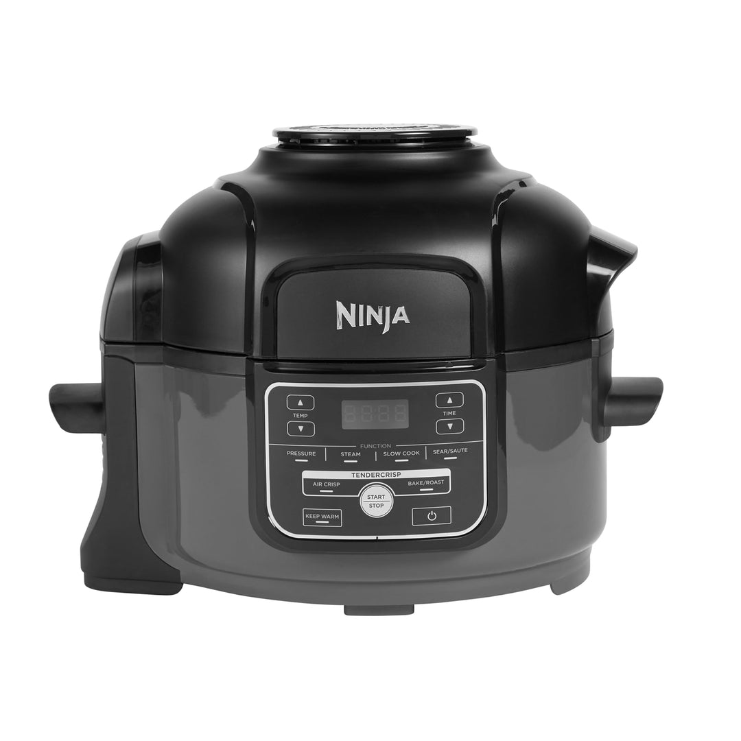 Ninja Foodi MINI Multikocher, 4,7L, 6-in-1 Multicooker, Pressure Cooker Schnellkochtopf, Airfryer He