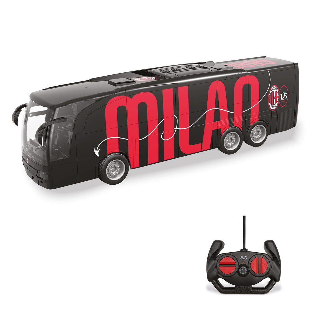 Mondo Motors Bus Milan - Fernsteuerung, Modell 33 Zentimeter, inklusive wiederaufladbarem Batterien-