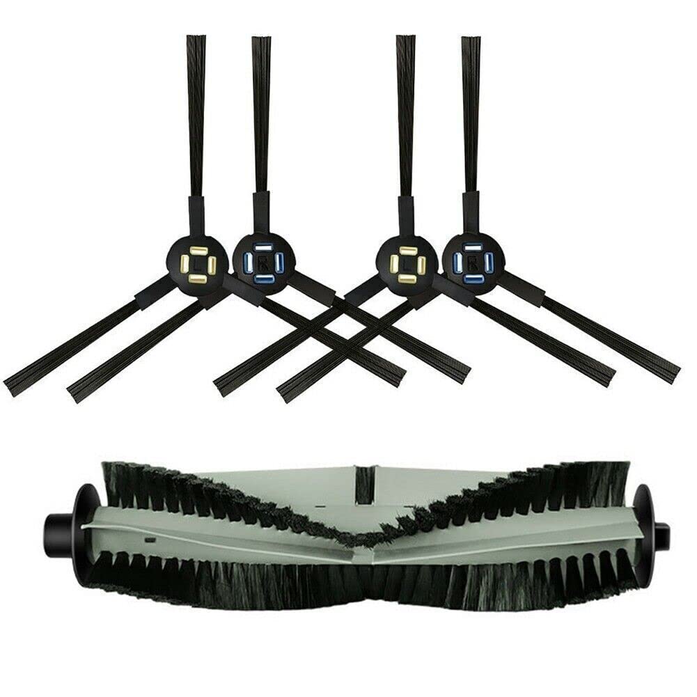 iDMRURvm Ersatz ZubehöR Satz Rollenbürste Seitenbürste Für Silvercrest SSR1 SSRA1 Für Ilife A9s A9 A