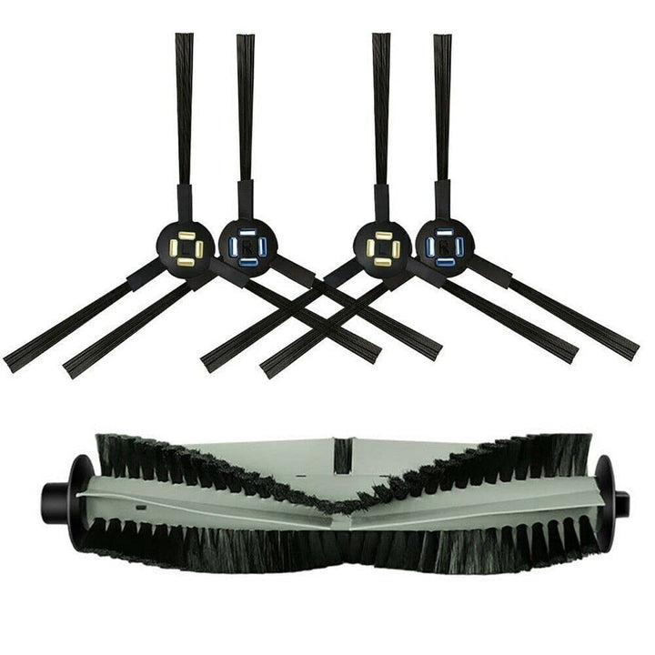 iDMRURvm Ersatz ZubehöR Satz Rollenbürste Seitenbürste Für Silvercrest SSR1 SSRA1 Für Ilife A9s A9 A