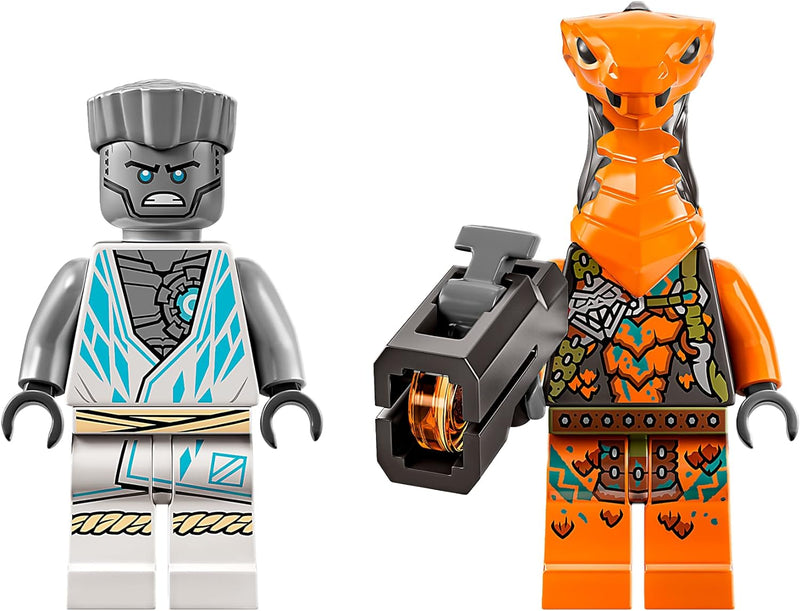 Lego Set - Ninjago Jays Donnerdrache EVO 71760 + Zanes Power-Up-Mech EVO 71761, für Kinder ab 6 Jahr