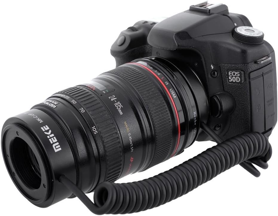 Khalia-Foto Multifunktionale elektronische Makro-Zwischenringe für Canon EOS (Meike MK-C-UP), Elektr