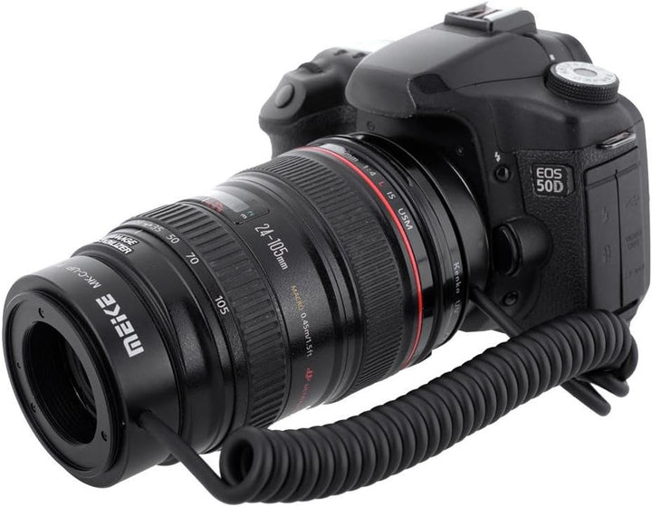 Khalia-Foto Multifunktionale elektronische Makro-Zwischenringe für Canon EOS (Meike MK-C-UP), Elektr