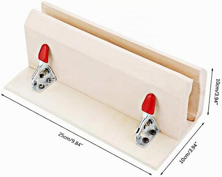 Professionelle DIY Holz Leder Arbeits Craft Clip Leathercraft Clamp Tisch Desktop Lederschnürung Sti