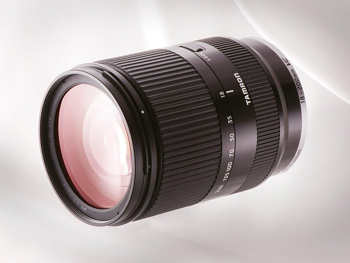 Tamron 18-200mm F/3.5-6.3 Di III VC Nex Objektiv für Sony NEX-Serie schwarz schwarz Single, schwarz