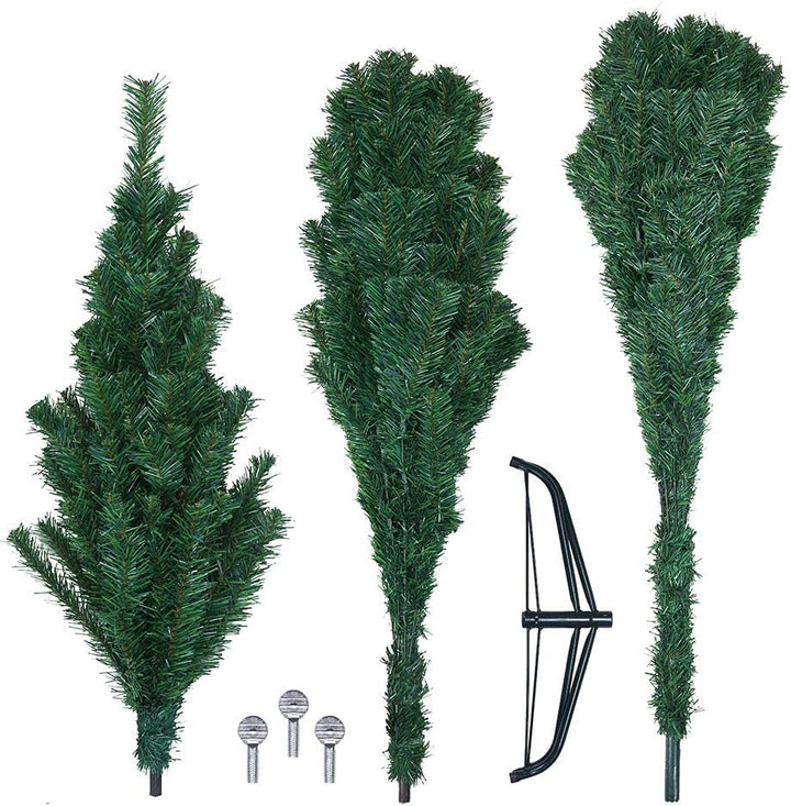 VEYLIN Künstlicher Weihnachtsbaum, 700 Spitzen, mit Metallständer, 1,8 m 1,8 M (6 Fuss), 700 Spitzen