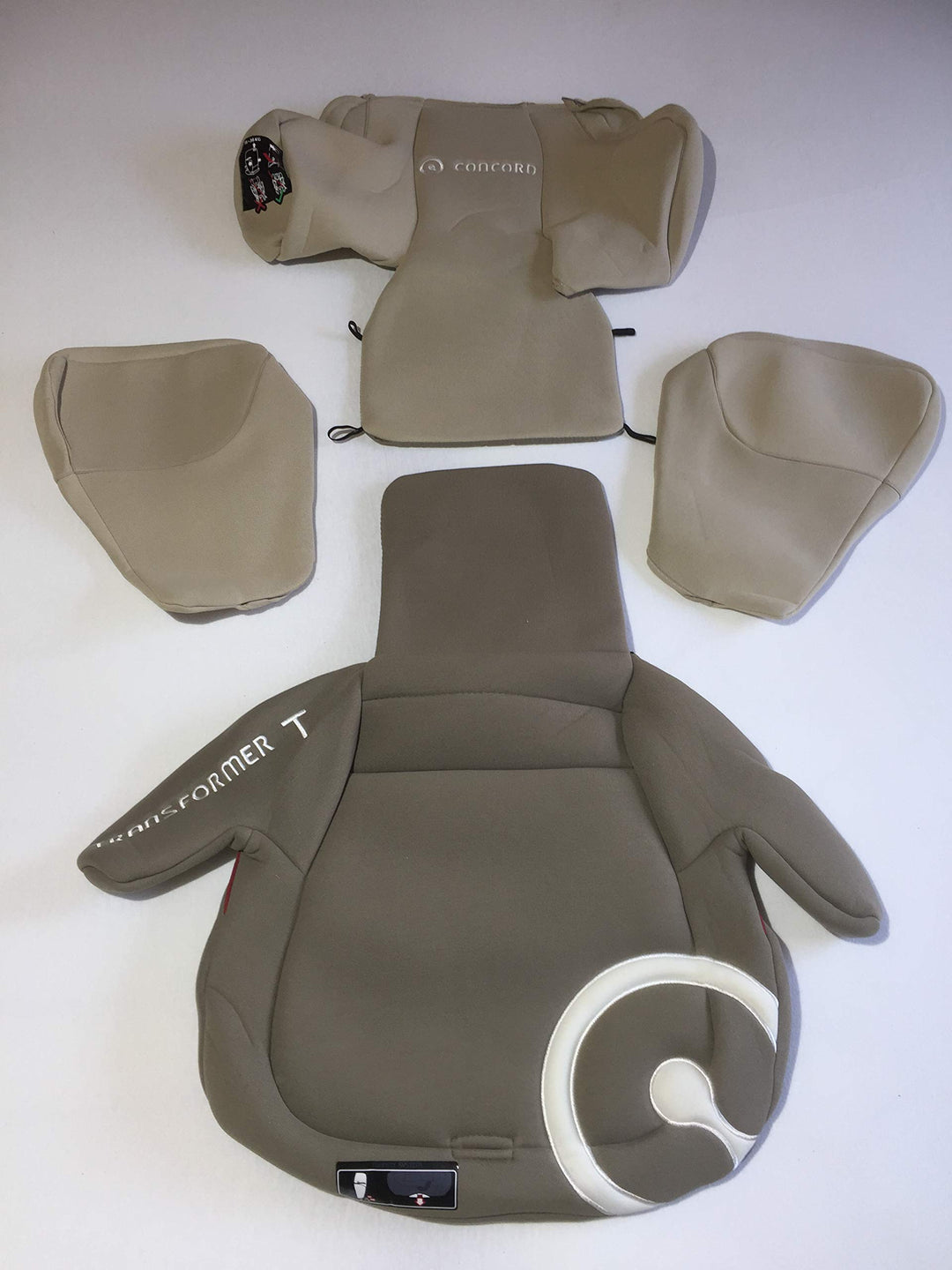 Original Bezug Ersatzbezug für Concord Transformer T, Transformer Click und Transformer X-Bag beige