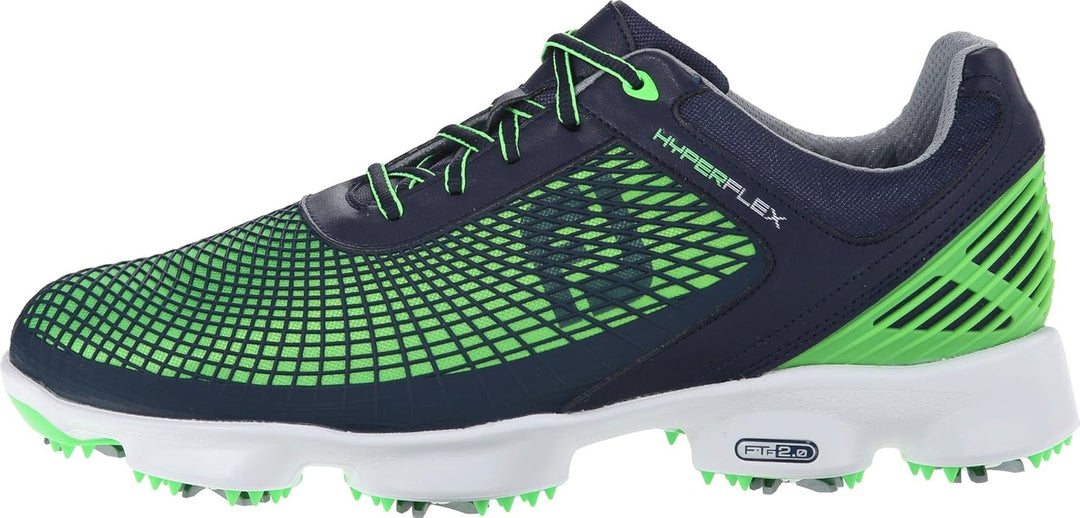 Footjoy Herren Hyperflex Golfschuhe 42 EU Marineblau Neon, 42 EU Marineblau Neon