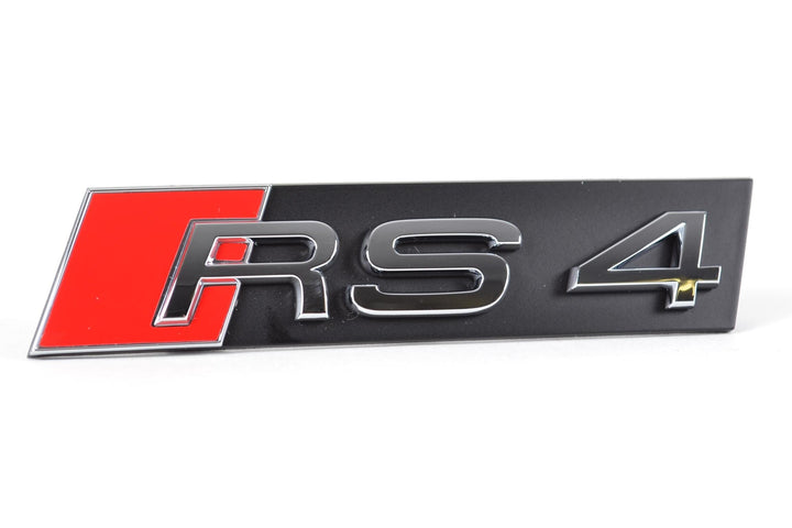 Audi Original RS4 Schriftzug Audi RS4 Schriftzug Emblem vorn