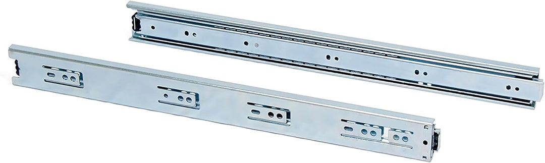 Emuca 3043505 Set Schubladenführungen, vollauszug mit Rollen 45 x 450 mm, Lot von 5, Verzinktem, 450
