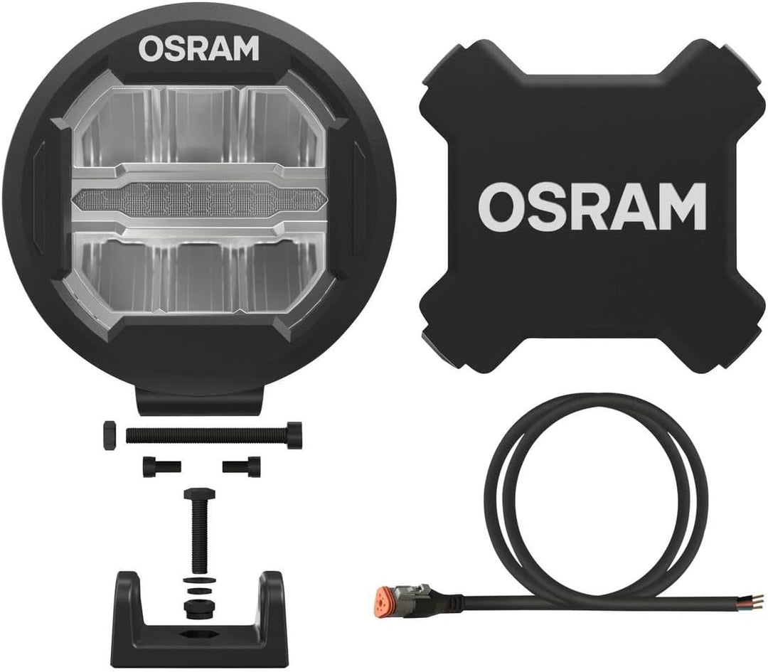 OSRAM LEDriving ROUND MX180-CB, LED Zusatzscheinwerfer für Nah- und Fernlicht, Combo, 3000 Lumen, Li