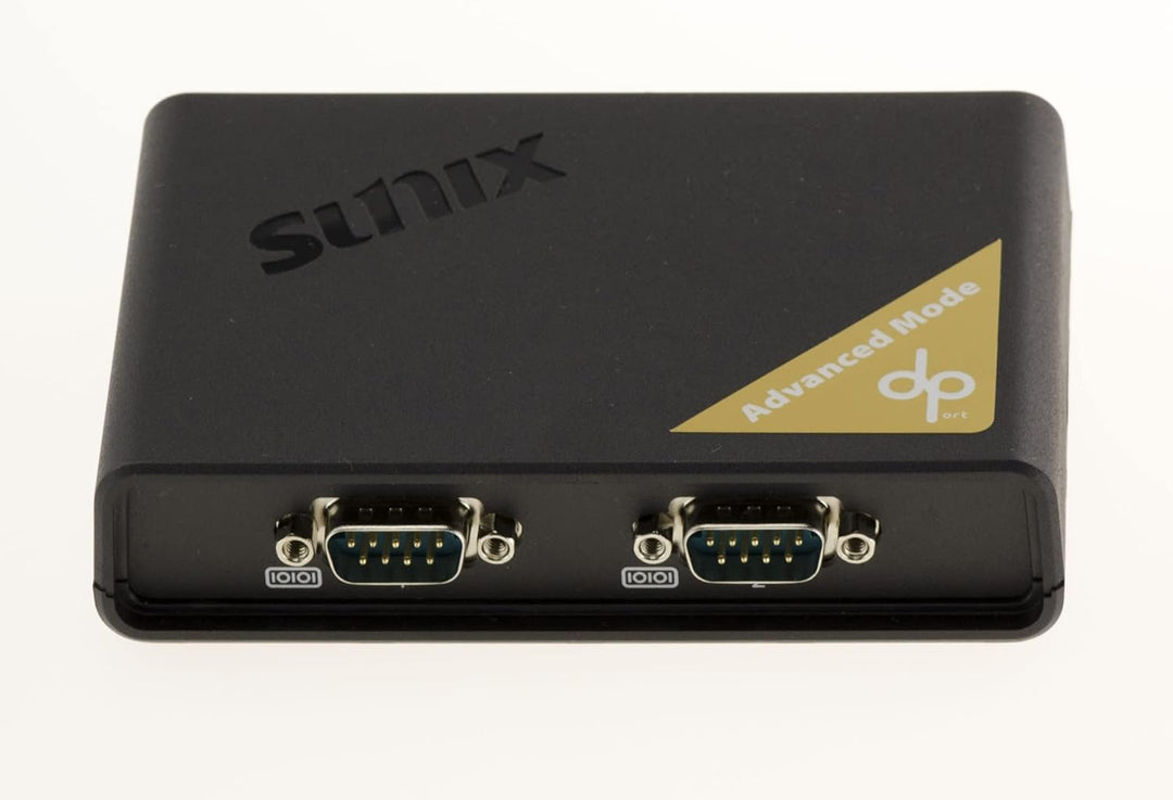 KALEA-INFORMATIQUE Konverter Ethernet RJ45 TCP/IP zu Seriell RS232 2 Ports COM RS-232 DB9 mit Chipsa