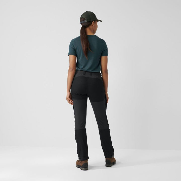 FJÄLLRÄVEN Damen Hose Keb Trousers W 36 Port-tisch Violett, 36 Port-tisch Violett