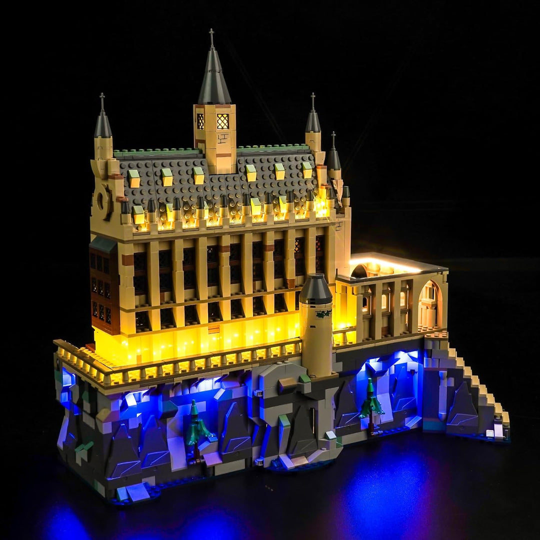 BrickBling Led Licht Set Kompatibel mit Lego 76435 Harry Potter Hogwarts Castle: The Great Hall (Kei