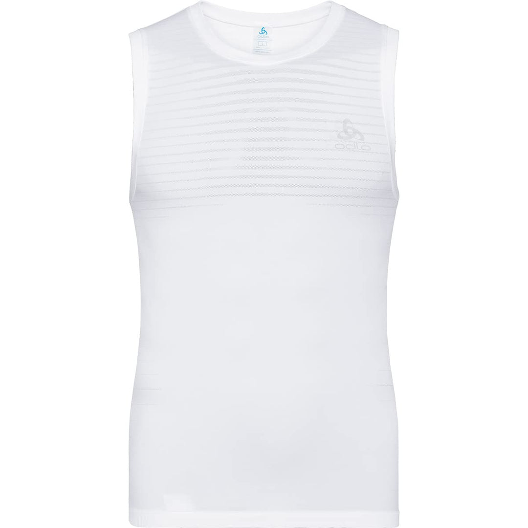 Odlo Herren Performance Light_188162 Funktionsunterwäsche Tanktop (1er Pack) S Weiss, S Wei&amp;
