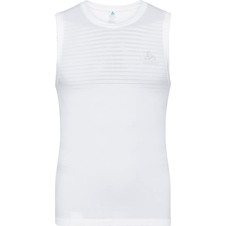 Odlo Herren Performance Light_188162 Funktionsunterwäsche Tanktop (1er Pack) S Weiss, S Wei&amp;