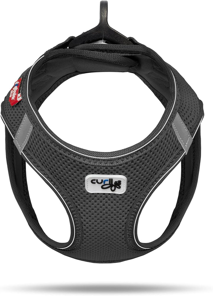 Vest Harness D-Ring Buckle Black M mit curli D-Ring Buckle M Schwarz, mit curli D-Ring Buckle M Schw